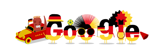 Google Doodle: Weltmeister 2014